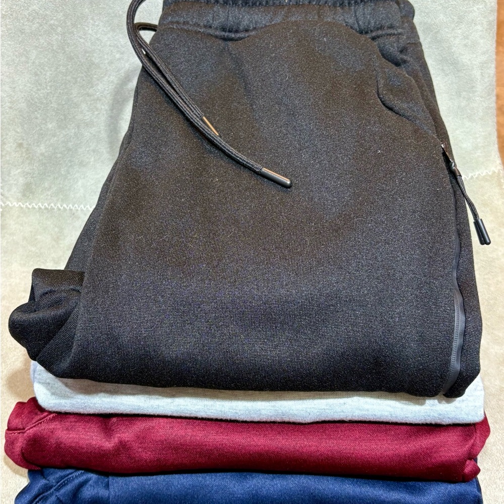 Black Joggers with Drawstring